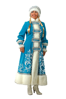 151-44-48 Снегурочка взр. аппликация  р.44-48 151