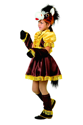 7024-28 Лошадка Сильва (Карнавальная ночь) текстиль р.28